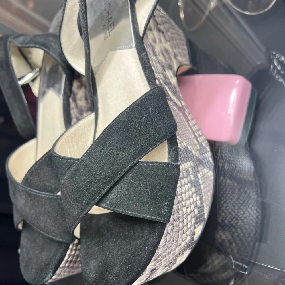 Michael Kors Ariel Platform Wedge Sandal